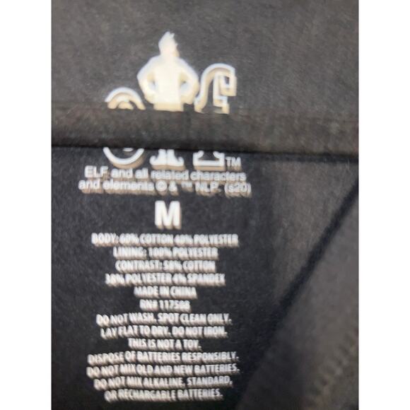 Ugly Christmas Sweater Xmas Sweatshirt Crewneck Size Medium Elf - Picture 2 of 3